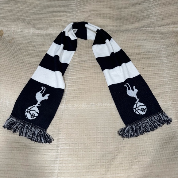 Official Tottenham Larkspur Bar Striped Scarf Made in UK - Picture 1 of 5
